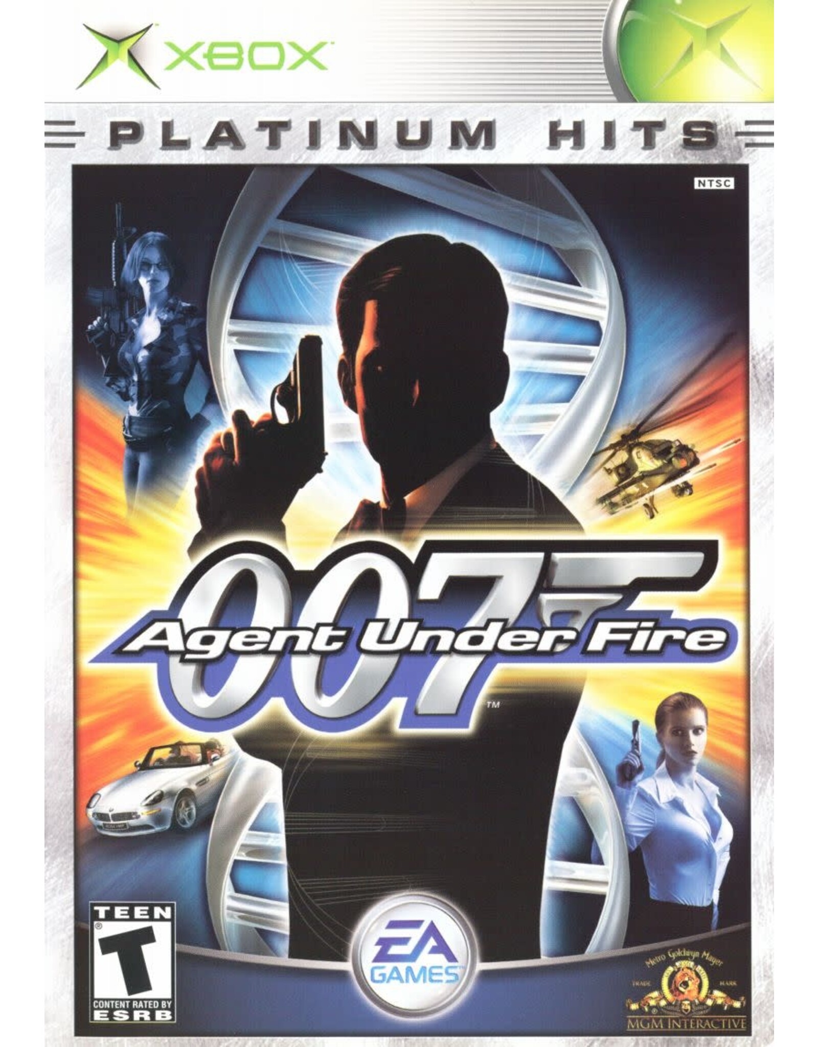 Xbox 007 Agent Under Fire (Platinum Hits, CiB)