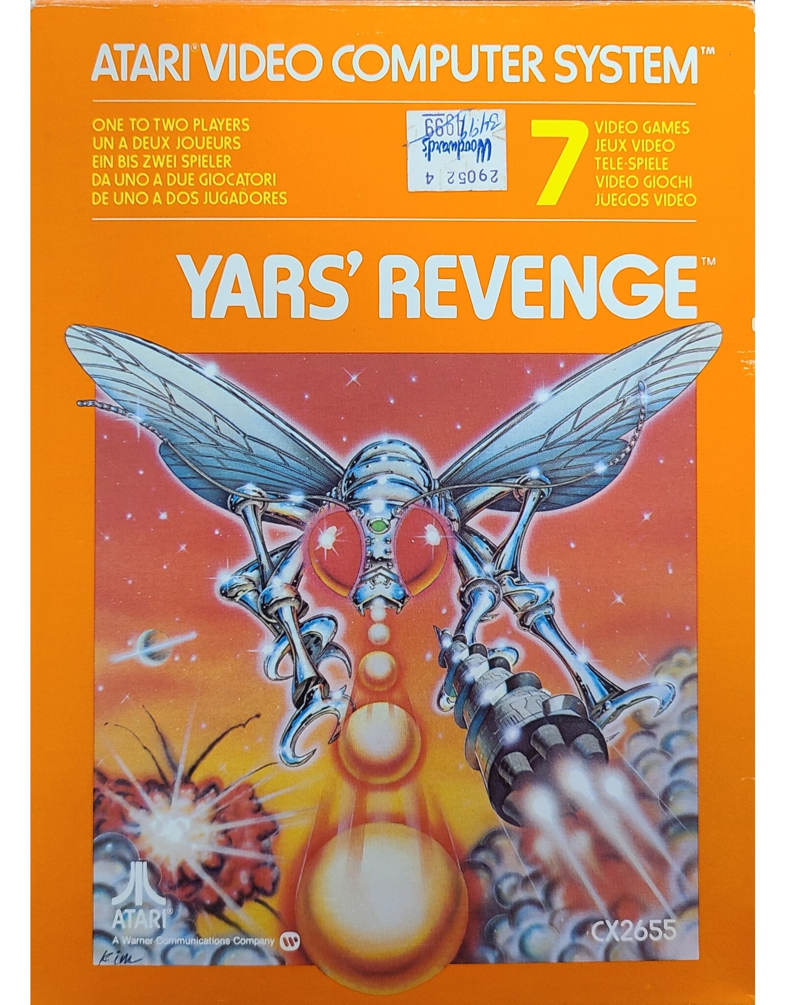 Atari 2600 Yar's Revenge (Used, Cosmetic Damage)