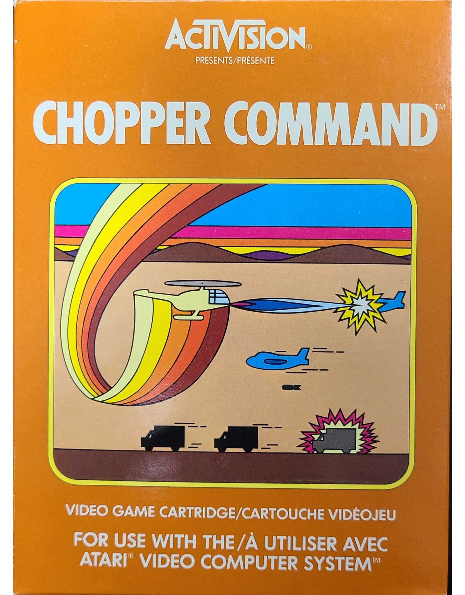 Atari 2600 Chopper Command (CIB)