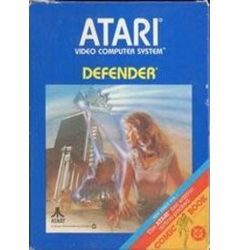 Atari 2600 Defender (CiB, with Comic, Damaged Box)