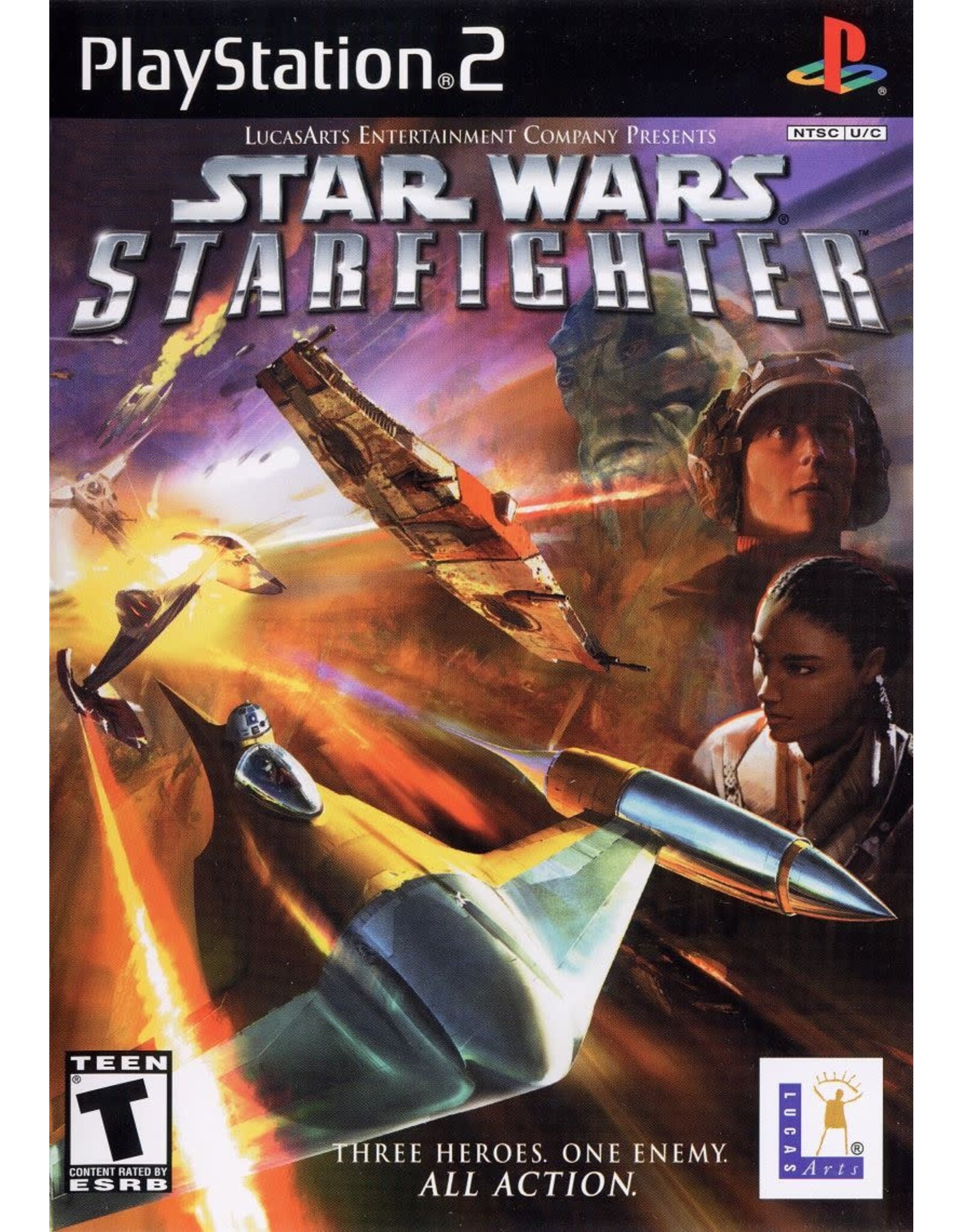 Playstation 2 Star Wars Starfighter (Used)
