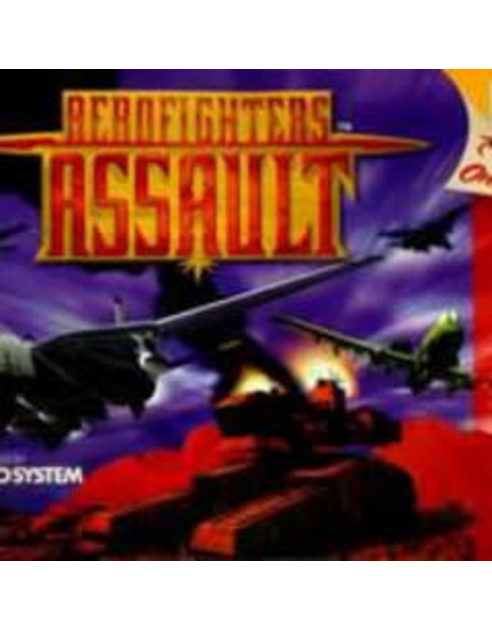 Nintendo 64 Aerofighters Assault (Cart Only, Damaged Back Label)