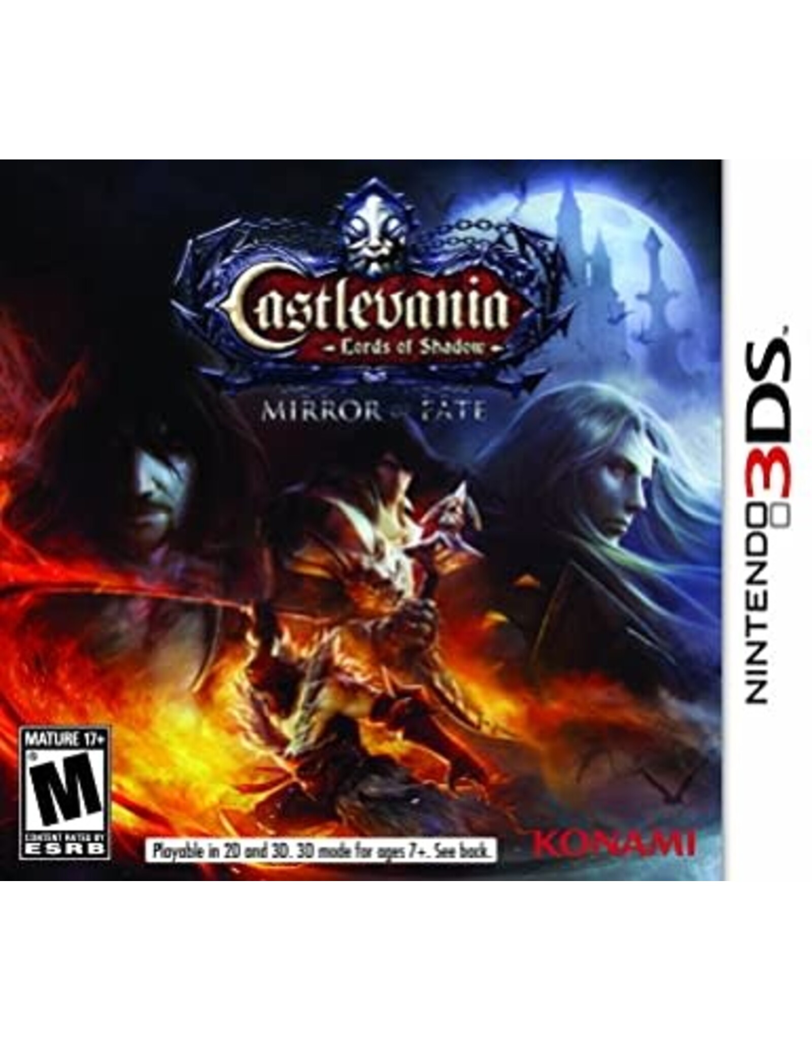 Nintendo 3DS Castlevania: Mirror Of Fate (No Manual, Minor Damaged Insert and Cart Label)