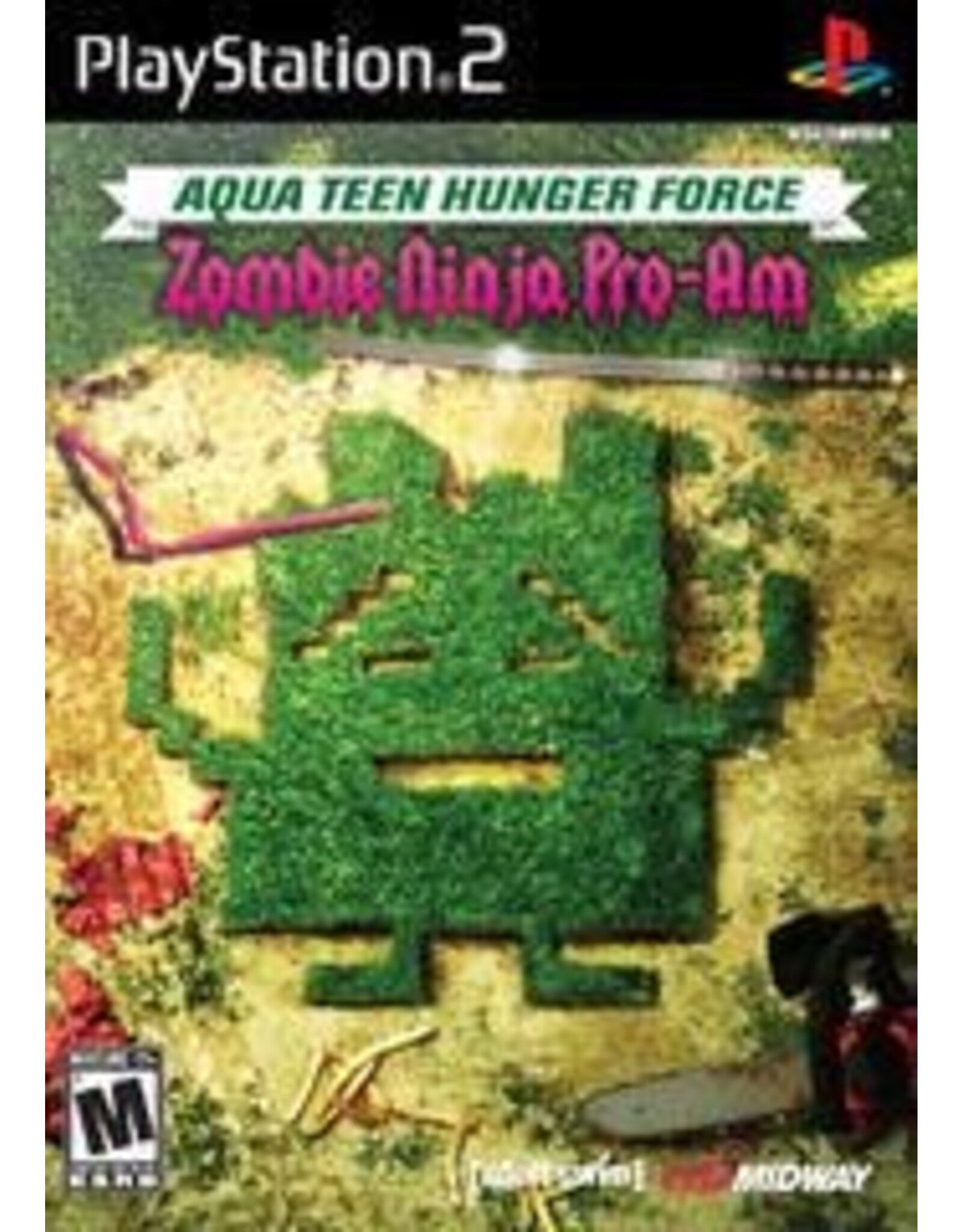 Playstation 2 Aqua Teen Hunger Force Zombie Ninja Pro-Am (No Manual)