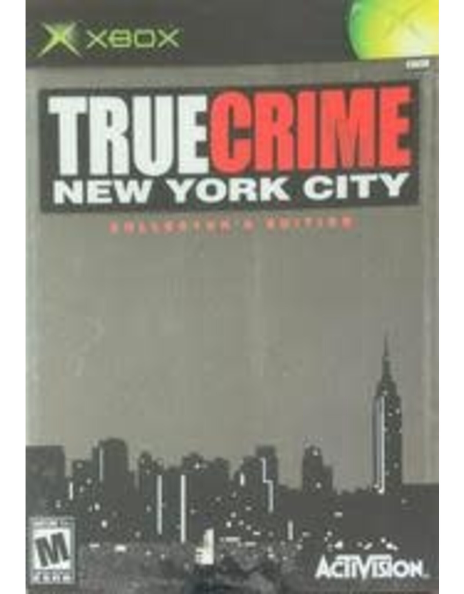 Xbox True Crime New York City Collector's Edition (Used, No Manual, Cosmetic Damage)