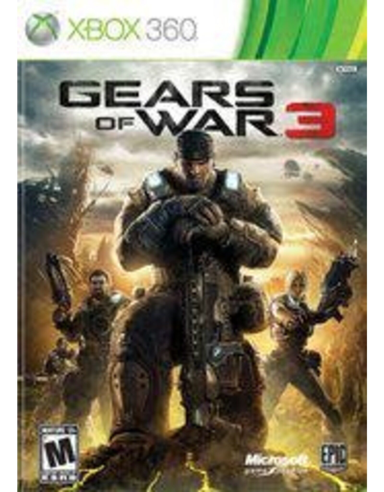 Xbox 360 Gears of War 3 (Used)