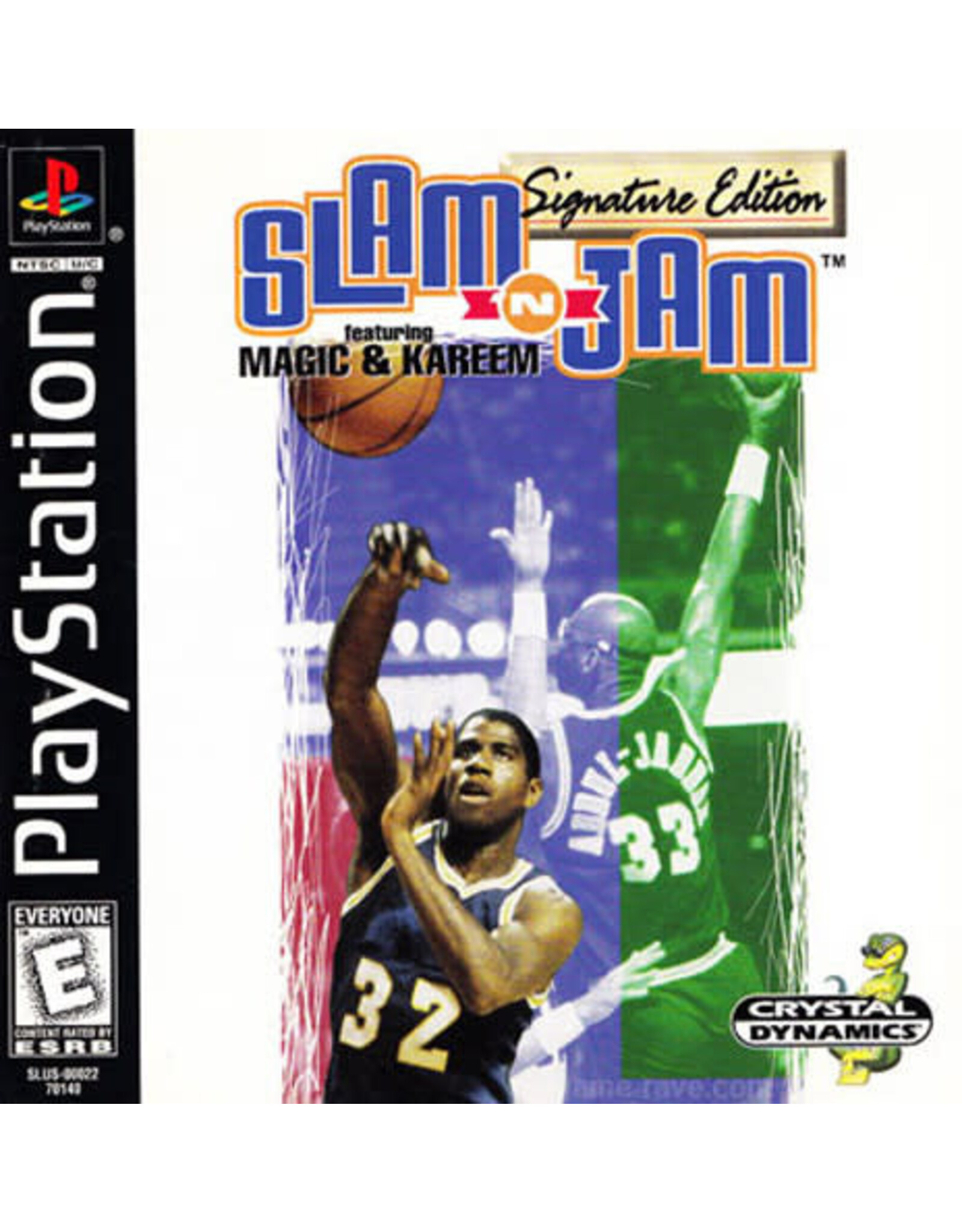 Playstation Slam n Jam Signature Edition feat. Magic and Kareem (CiB, Damaged Manual)