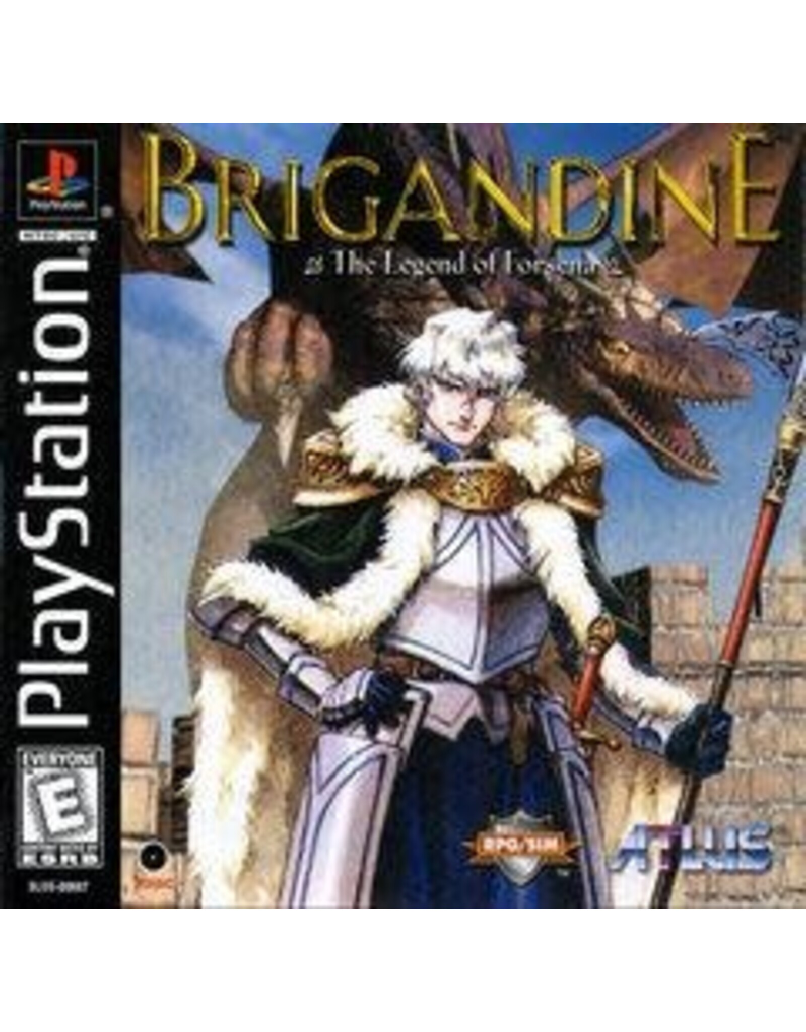 Playstation Brigandine The Legend of Forsena (No Manual)