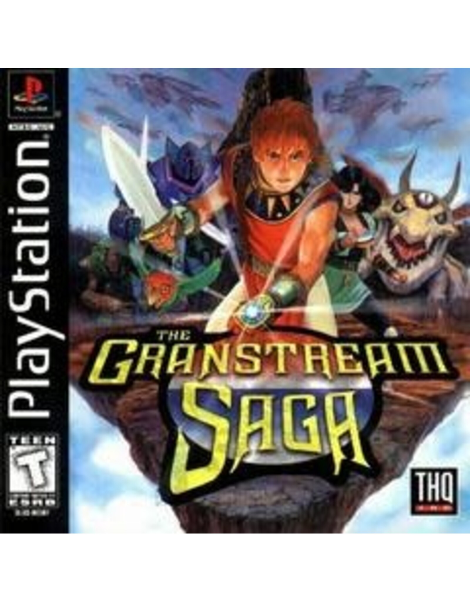 Playstation Granstream Saga (No Manual, Stickers on Disc)