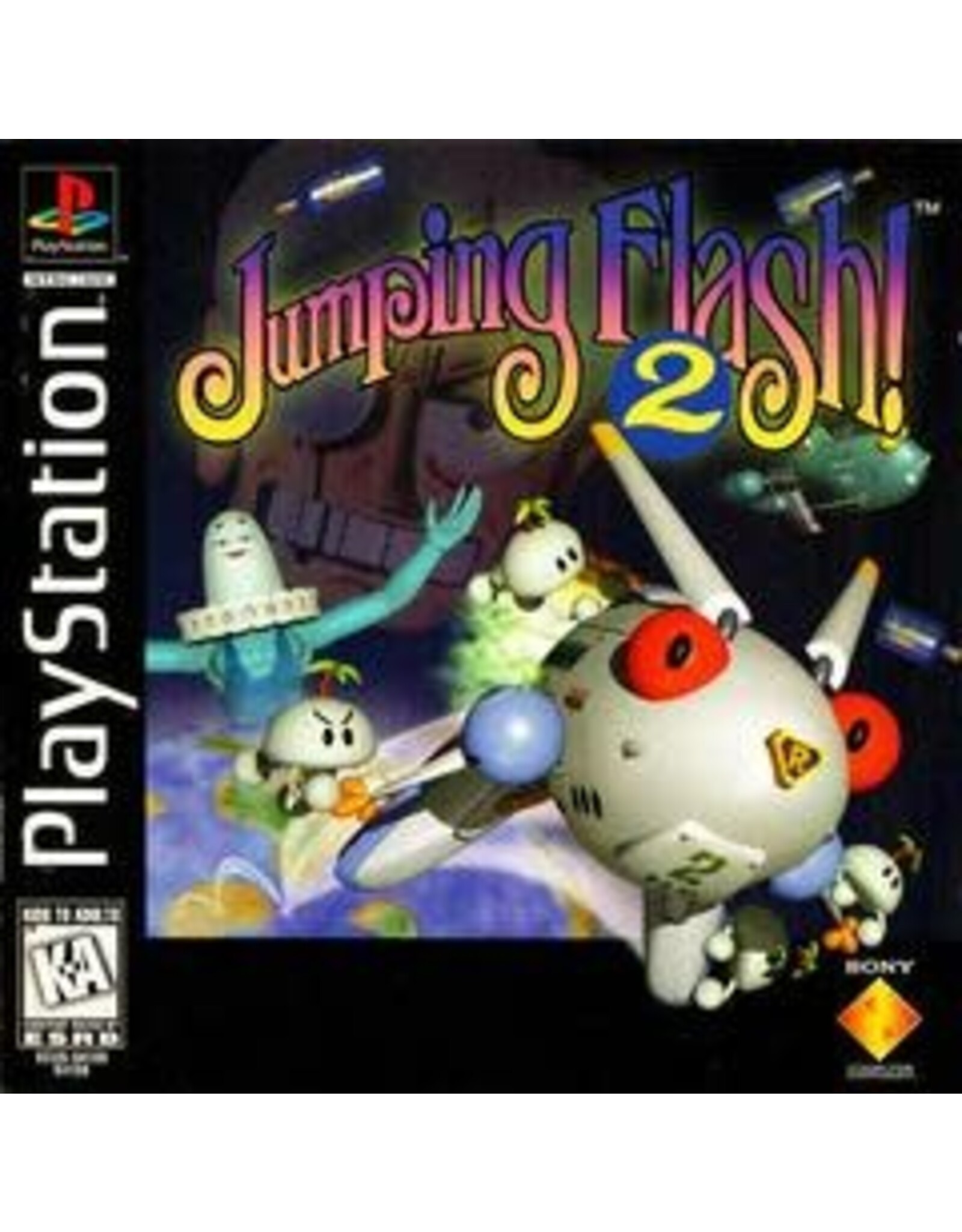 Playstation Jumping Flash 2 (No Manual)