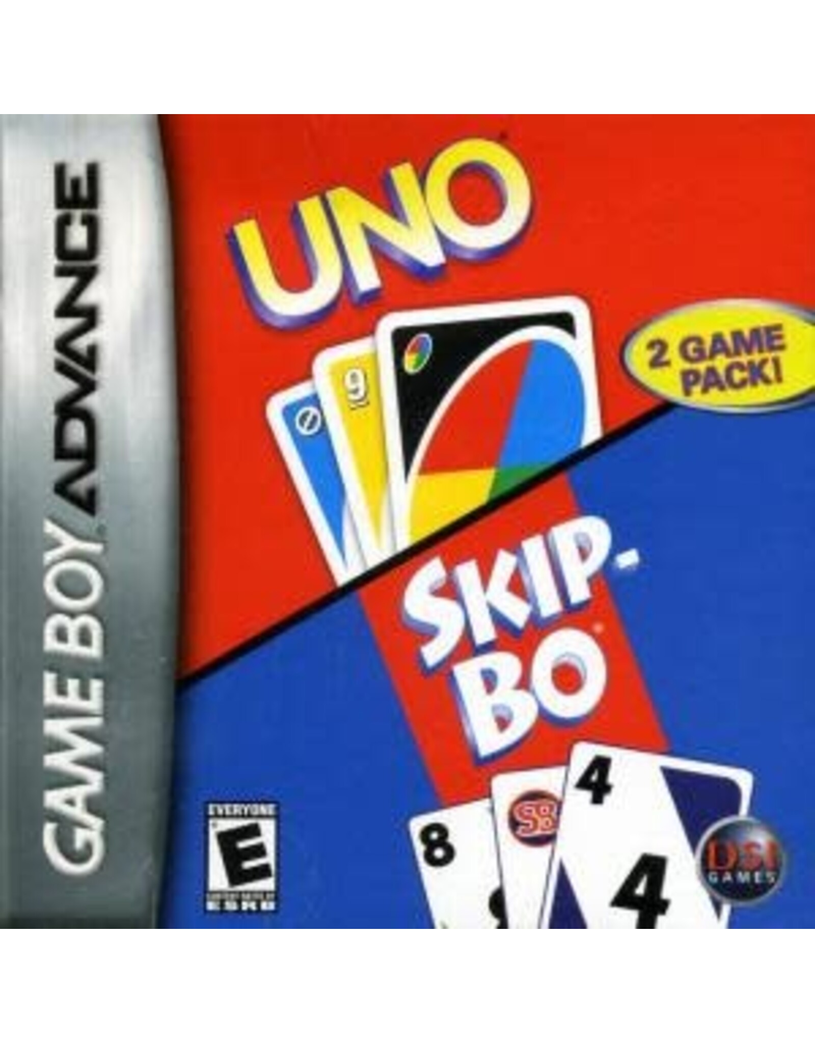 Game Boy Advance Uno and SkipBo (Cart Only) Video Game Trader