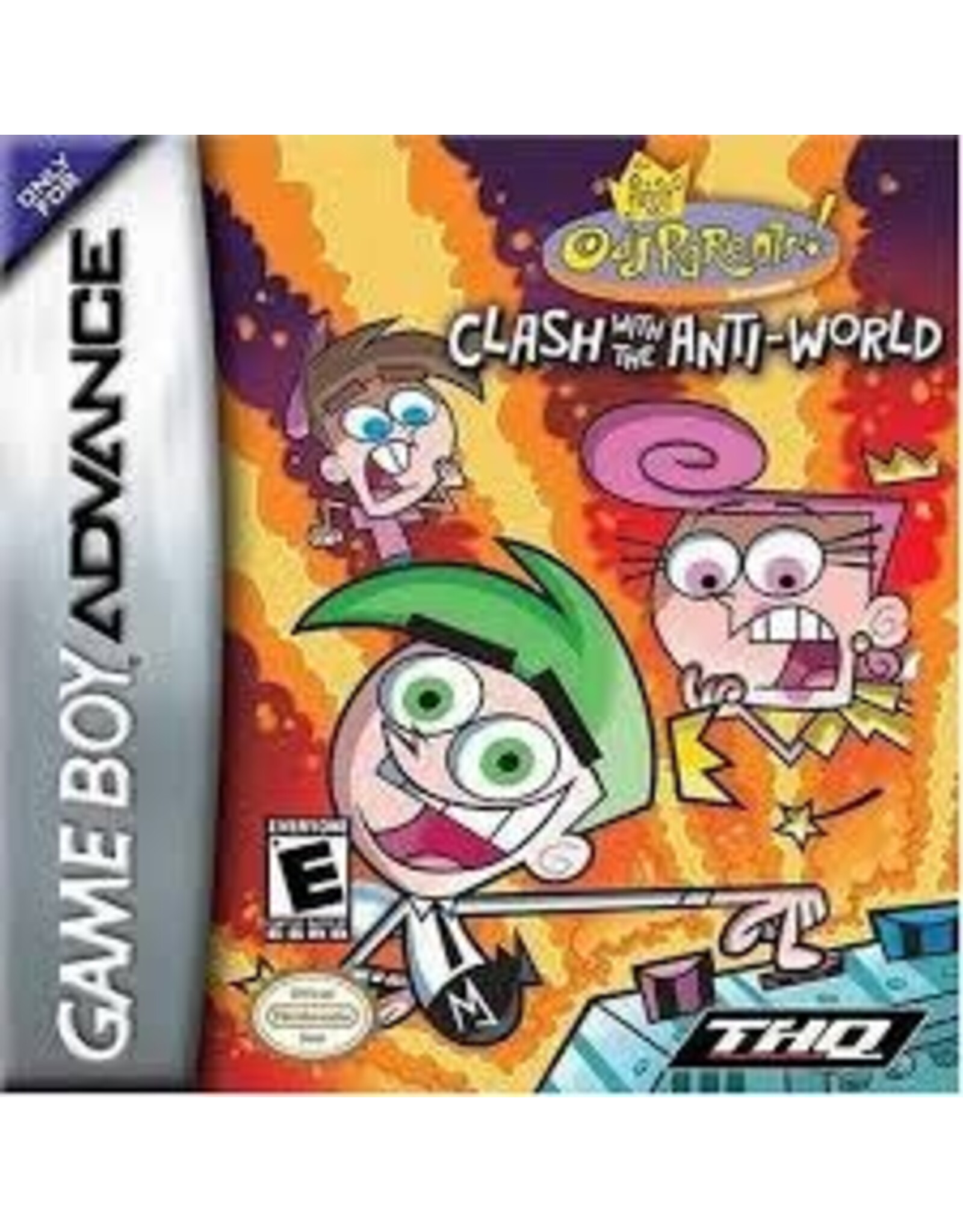 Game Boy Advance Fairly Odd Parents Clash with the Anti-World (Cart Only)