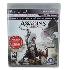 Playstation 3 Assassin's Creed III Special Edition (CiB, No DLC)