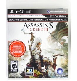 Playstation 3 Assassin's Creed III Signature Edition (CiB, No DLC)