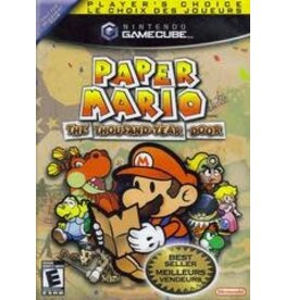 Gamecube Paper Mario Thousand Year Door (Player's Choice, No Manual)