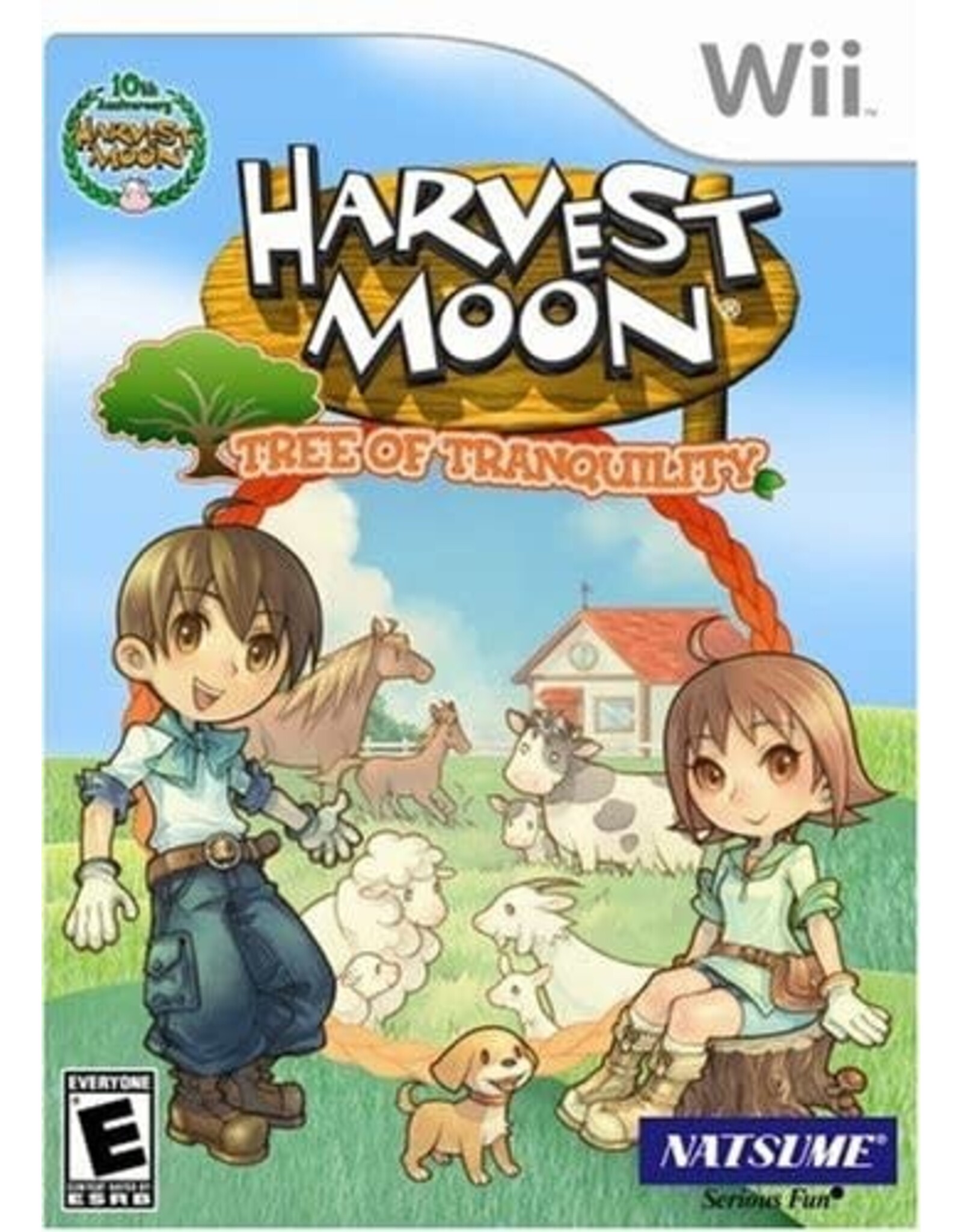 Wii Harvest Moon Tree of Tranquility (No Manual)