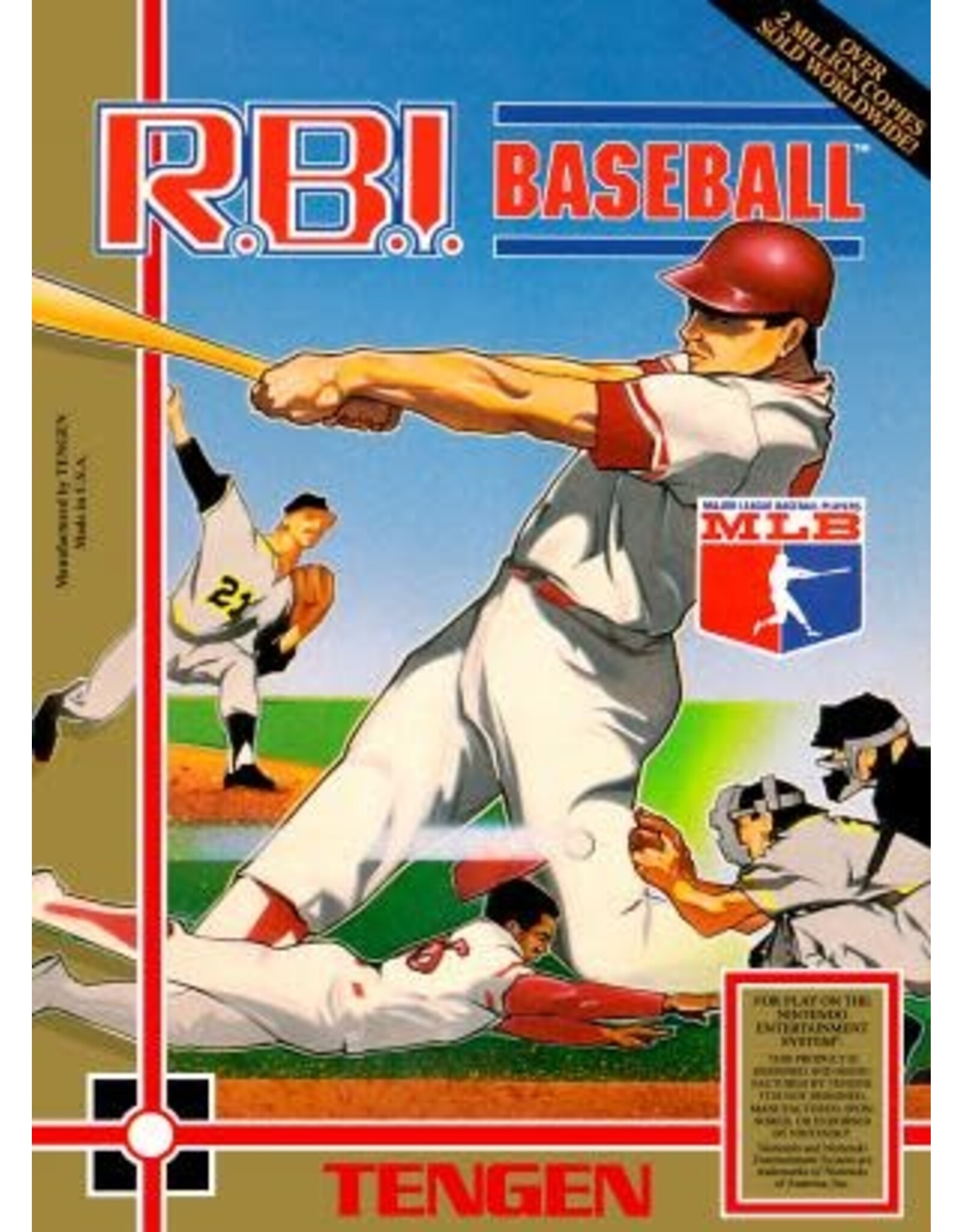 NES RBI Baseball (Tengen, Cart Only)