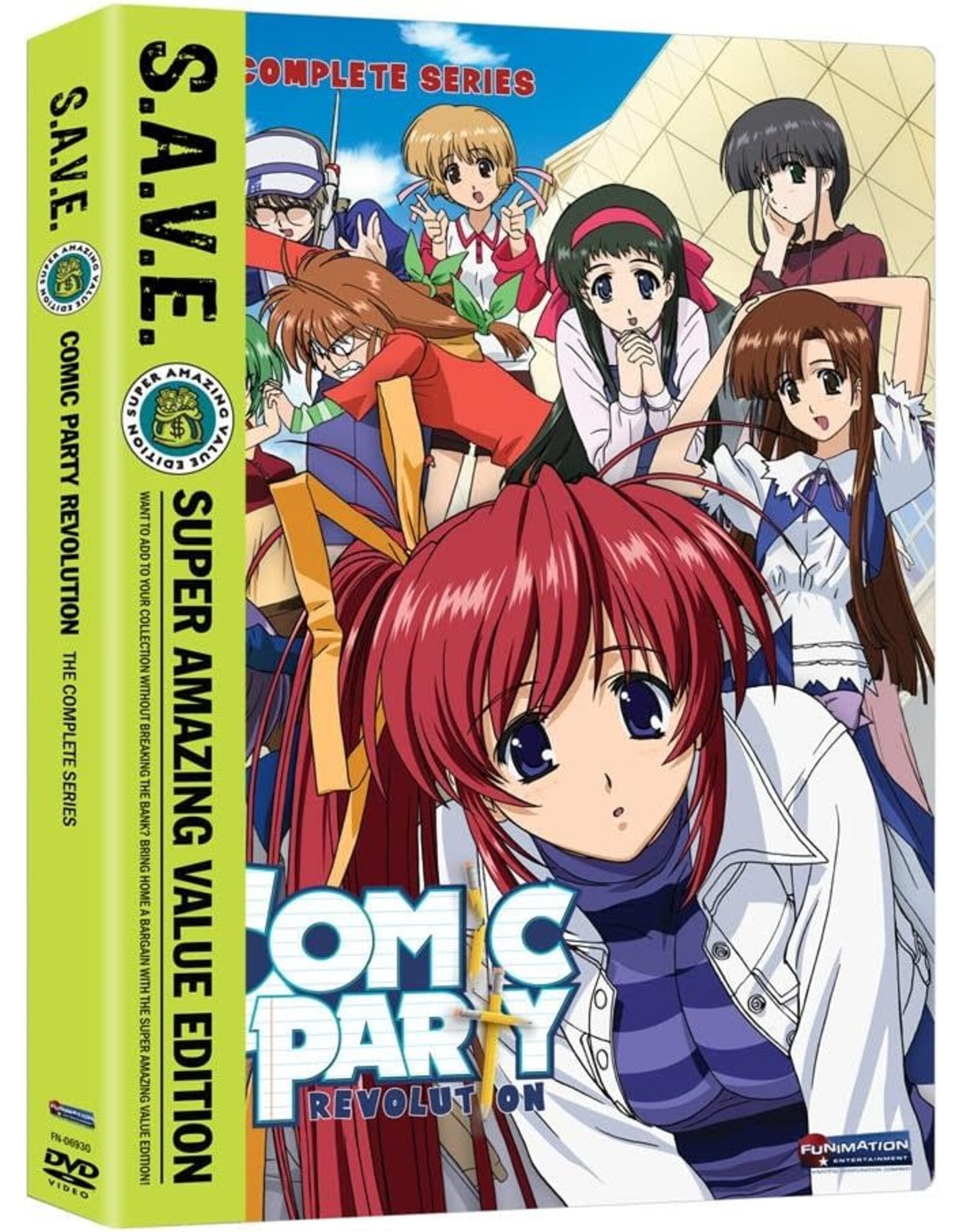 Anime & Animation Comic Party Revolution The Complete Series
