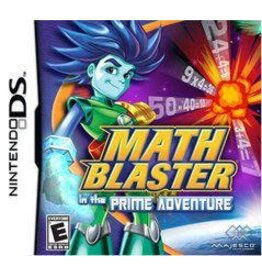Nintendo DS Math Blaster in the Prime Adventure (CiB, Water Damaged Sleeve)