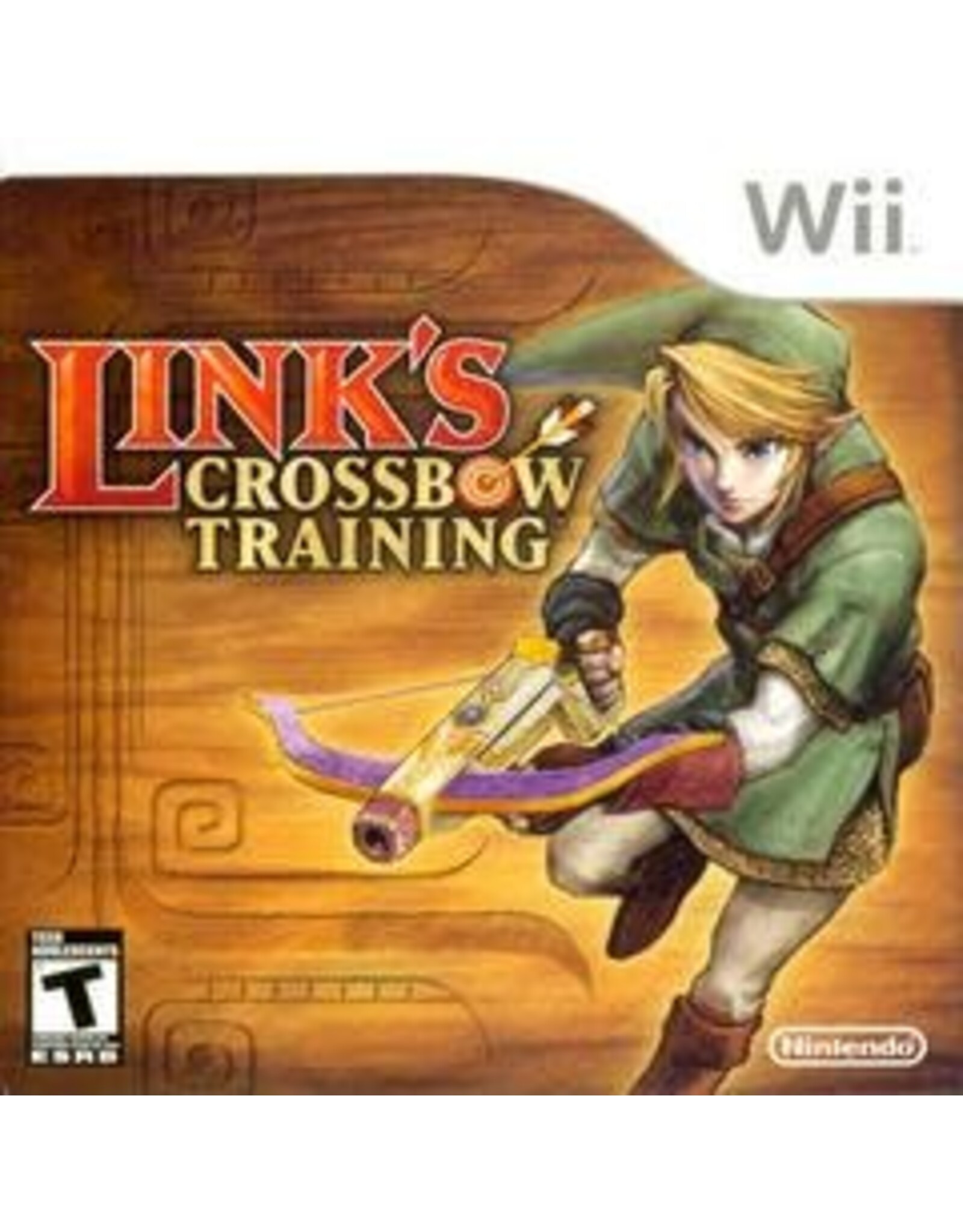 Wii Link's Crossbow Training (Cardboard Sleeve, No Manual)
