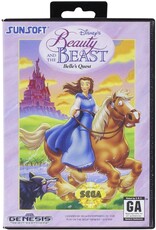 Sega Genesis Beauty and the Beast Belle's Quest (CiB, Damaged Sleeve and Manual)