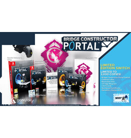 Nintendo Switch Bridge Constructor Portal Collector's Edition (PAL Import, Brand New)