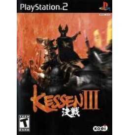 Playstation 2 Kessen III (CiB, Damaged Manual, Sticker on Disc)
