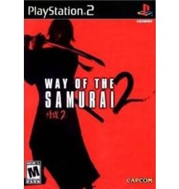 Playstation 2 Way of the Samurai 2 (CiB, Water Damaged Sleeve, Writing on Disc)