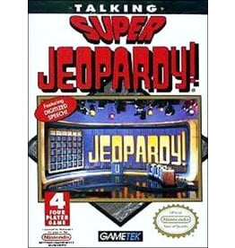 NES Talking Super Jeopardy! (Boxed, No Manual, Heavily Damaged Box)