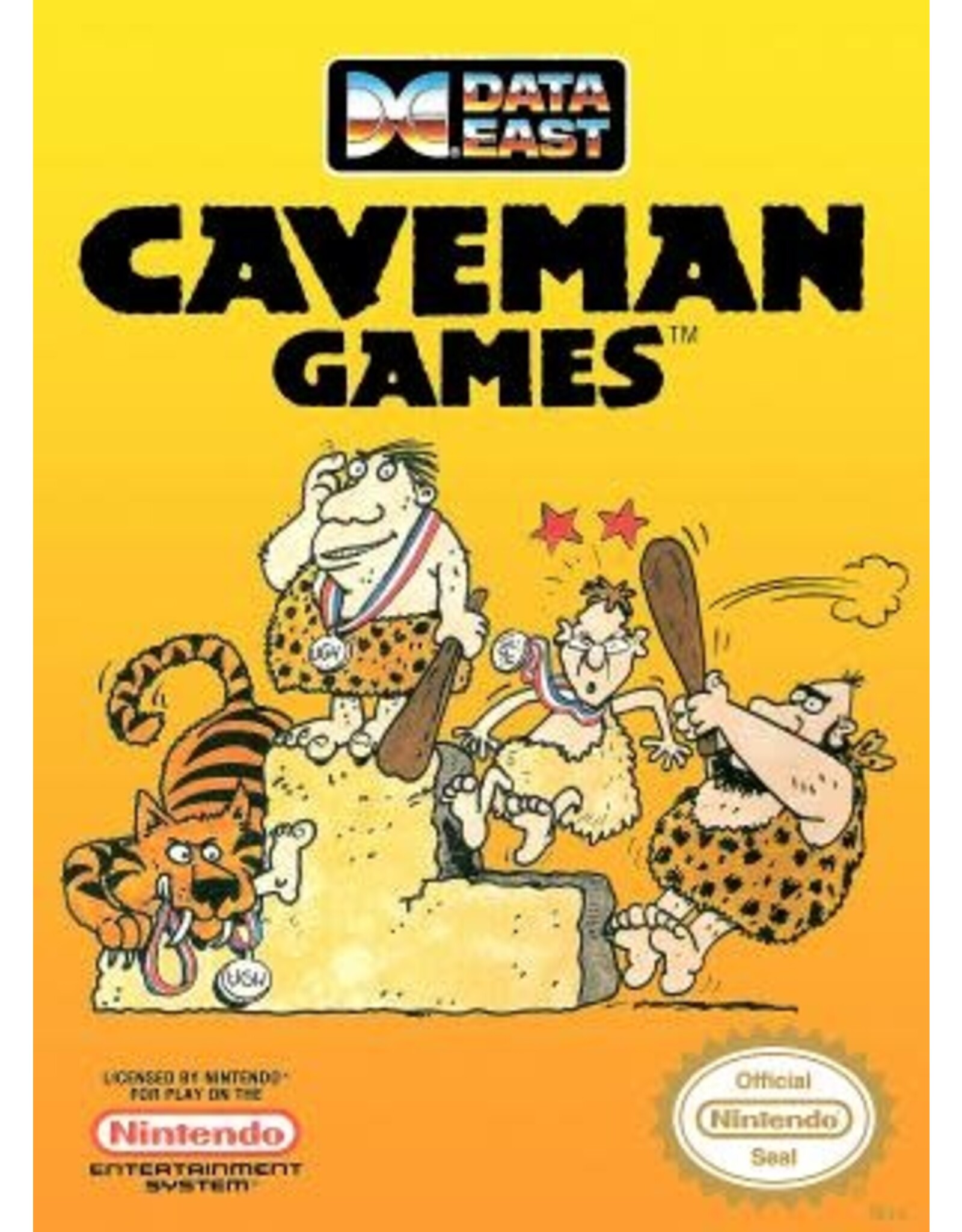 NES Caveman Games (CiB)