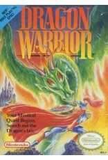 NES Dragon Warrior (CiB, Heavily Damaged Box, Damaged Manual, Missing Styrofoam Insert)