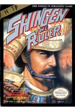 NES Shingen the Ruler (CiB, Heavily Damaged Manual, Damaged Box, Missing Styrofoam Insert)