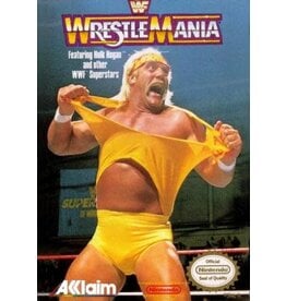 NES WWF Wrestlemania (CiB, Lightly Damaged Box and Label)