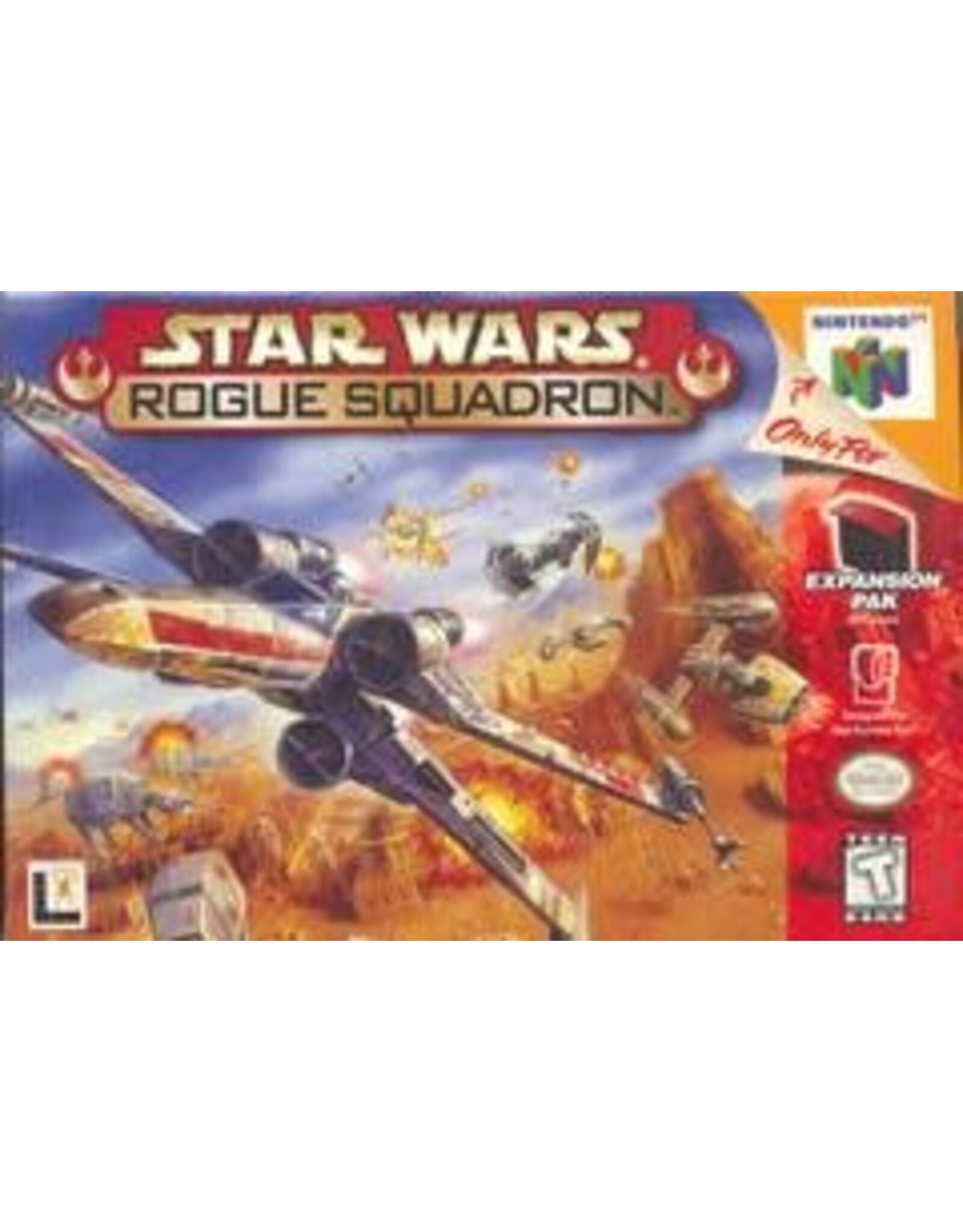 Nintendo 64 Star Wars Rogue Squadron (CiB, Damaged Box)