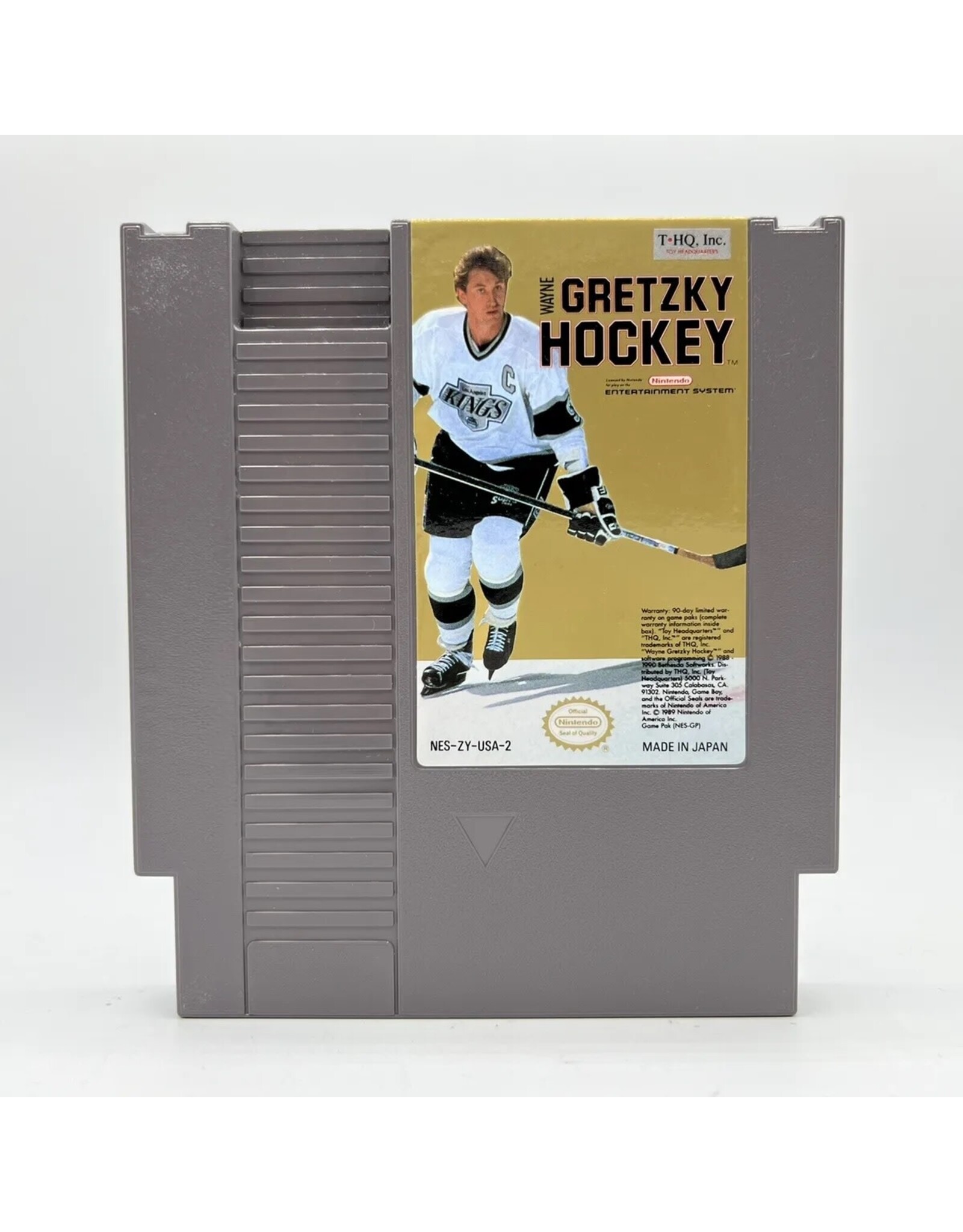 NES Wayne Gretzky Hockey (Cart Only, White Jersey Variant)