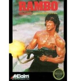 NES Rambo (Boxed, No Manual, Damaged Box)
