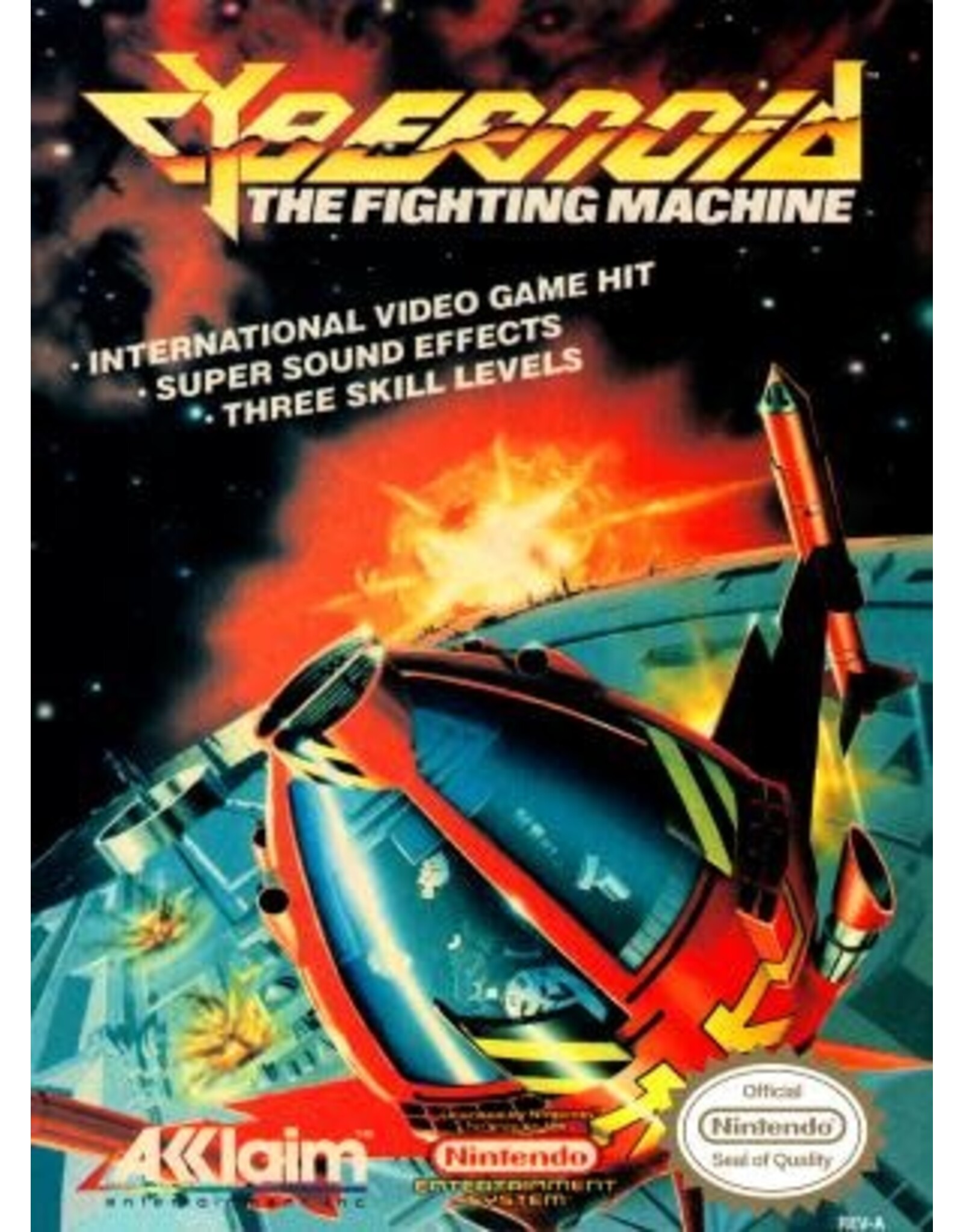 NES Cybernoid The Fighting Machine (Boxed with Registration Card, No Manual, Lightly Damaged Box)