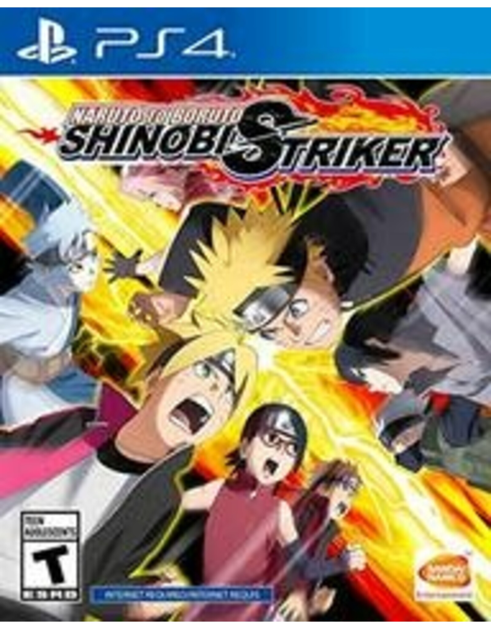 Playstation 4 Naruto to Boruto Shinobi Striker (CiB, Water Damaged Sleeve)
