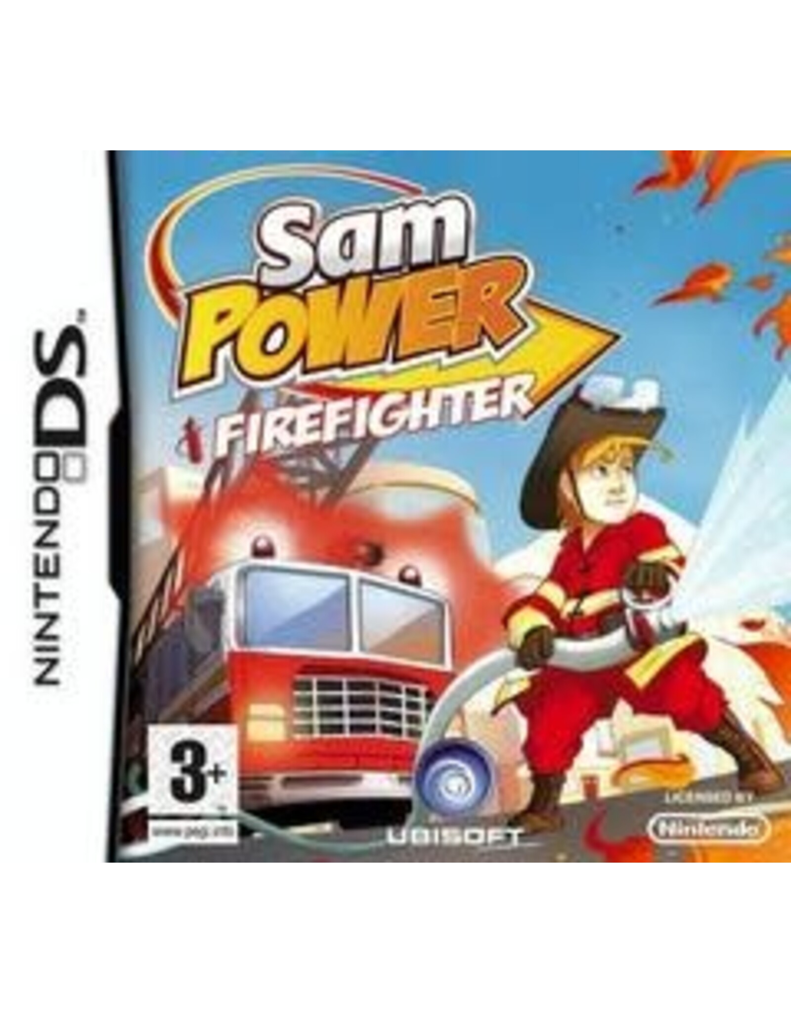 Nintendo DS Sam Power Firefighter (Cart Only, PAL Import)