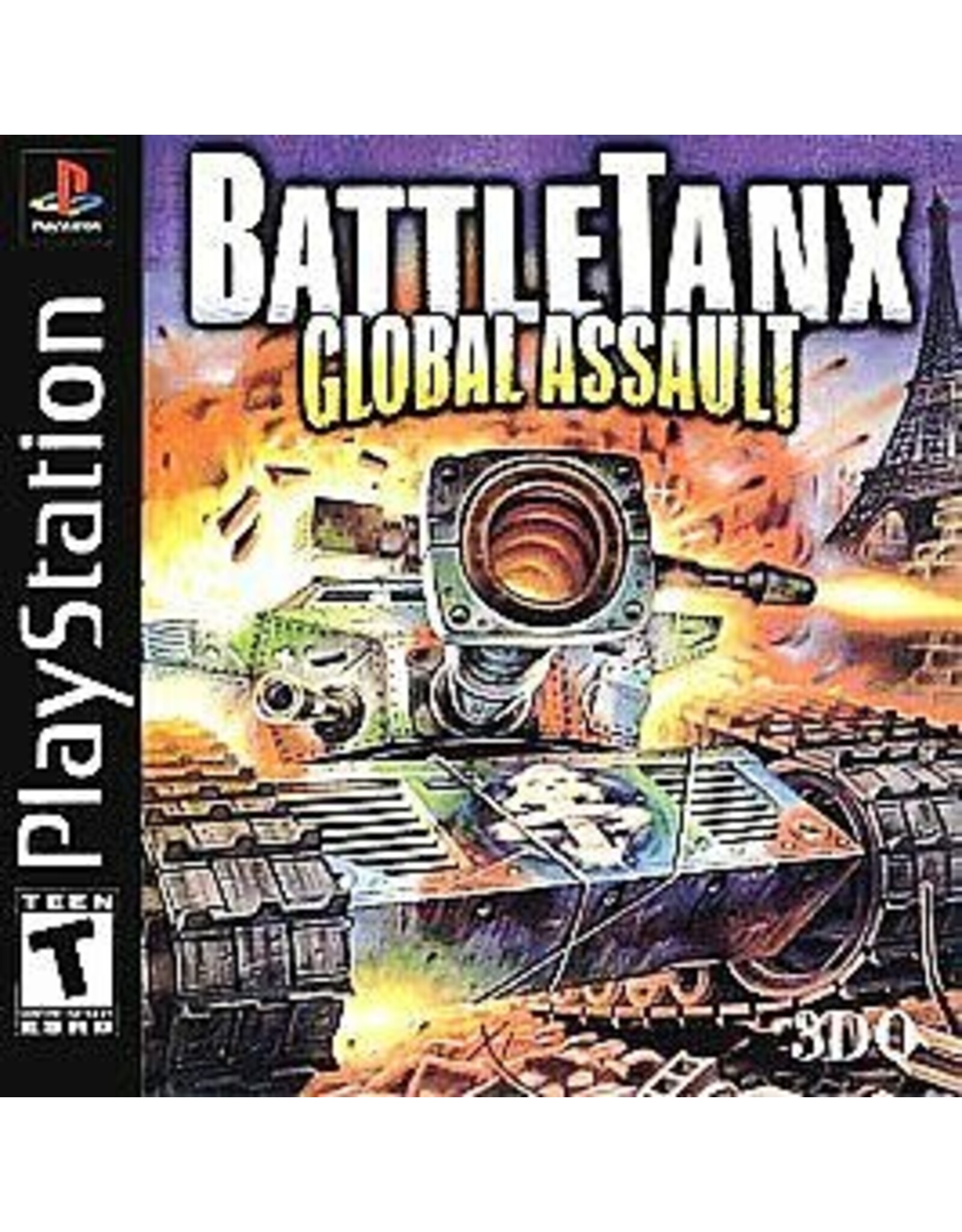 Playstation Battletanx Global Assault (No Manual)