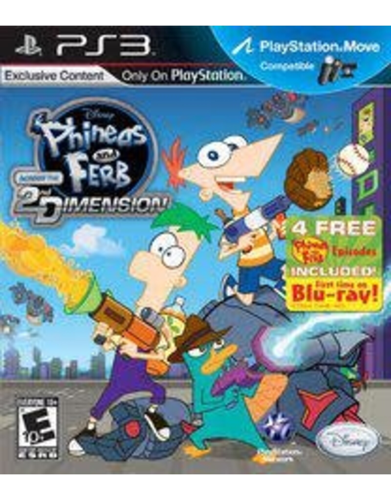 Playstation 3 Phineas and Ferb: Across the 2nd Dimension (CiB)