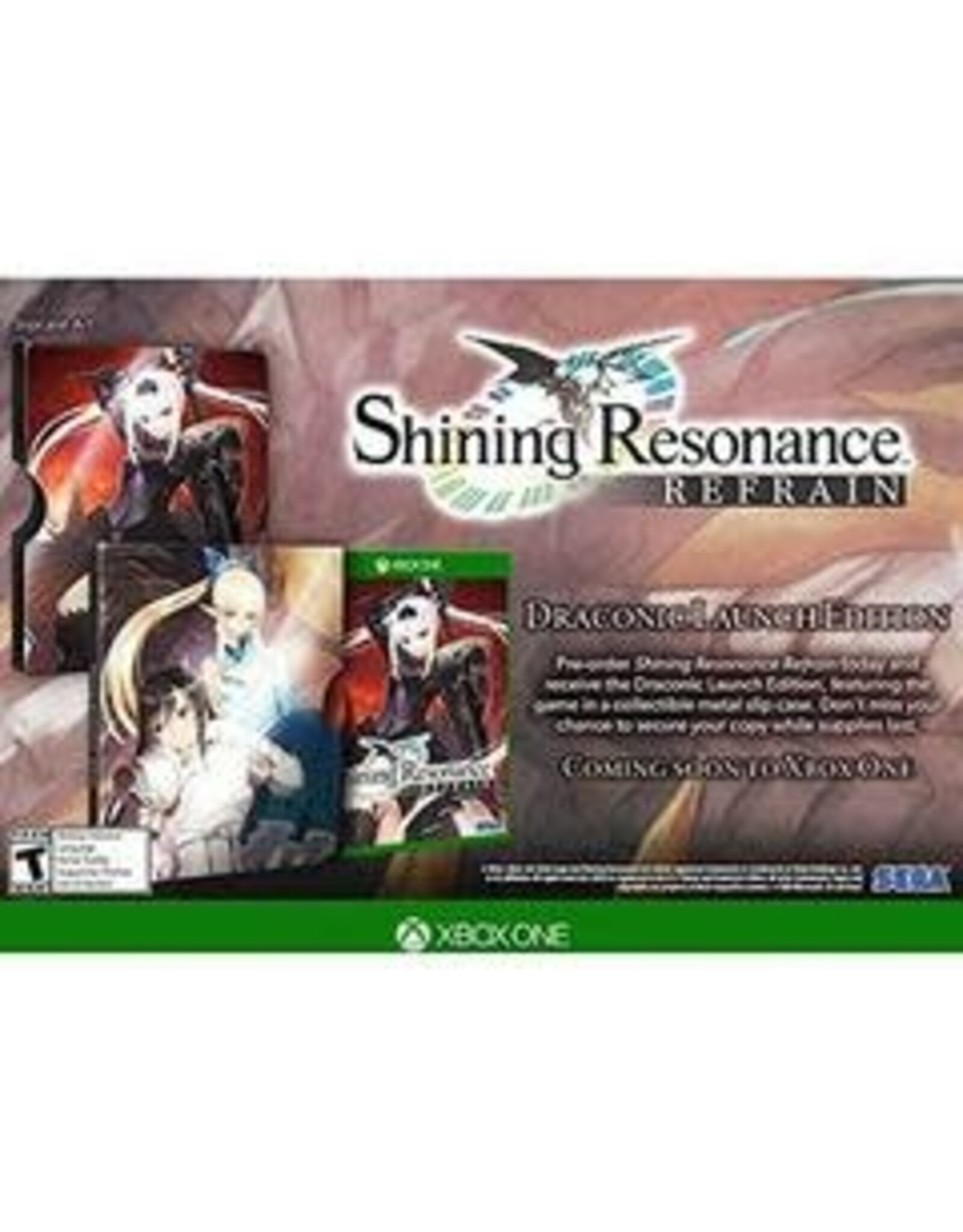 Xbox One Shining Resonance Refrain: Draconic Launch Edition (Used)
