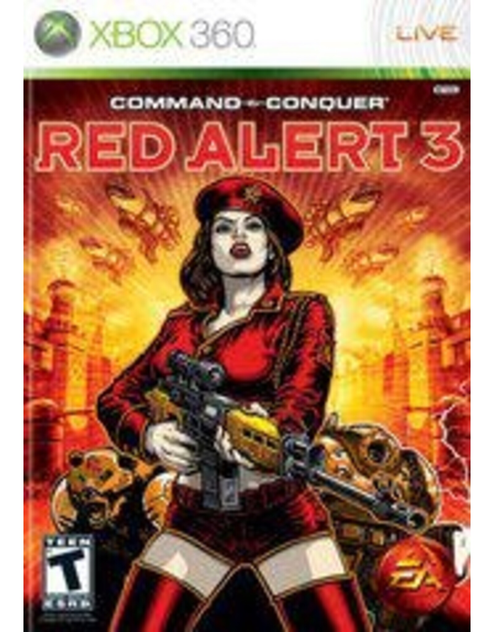 Xbox 360 Command & Conquer Red Alert 3 (CiB)