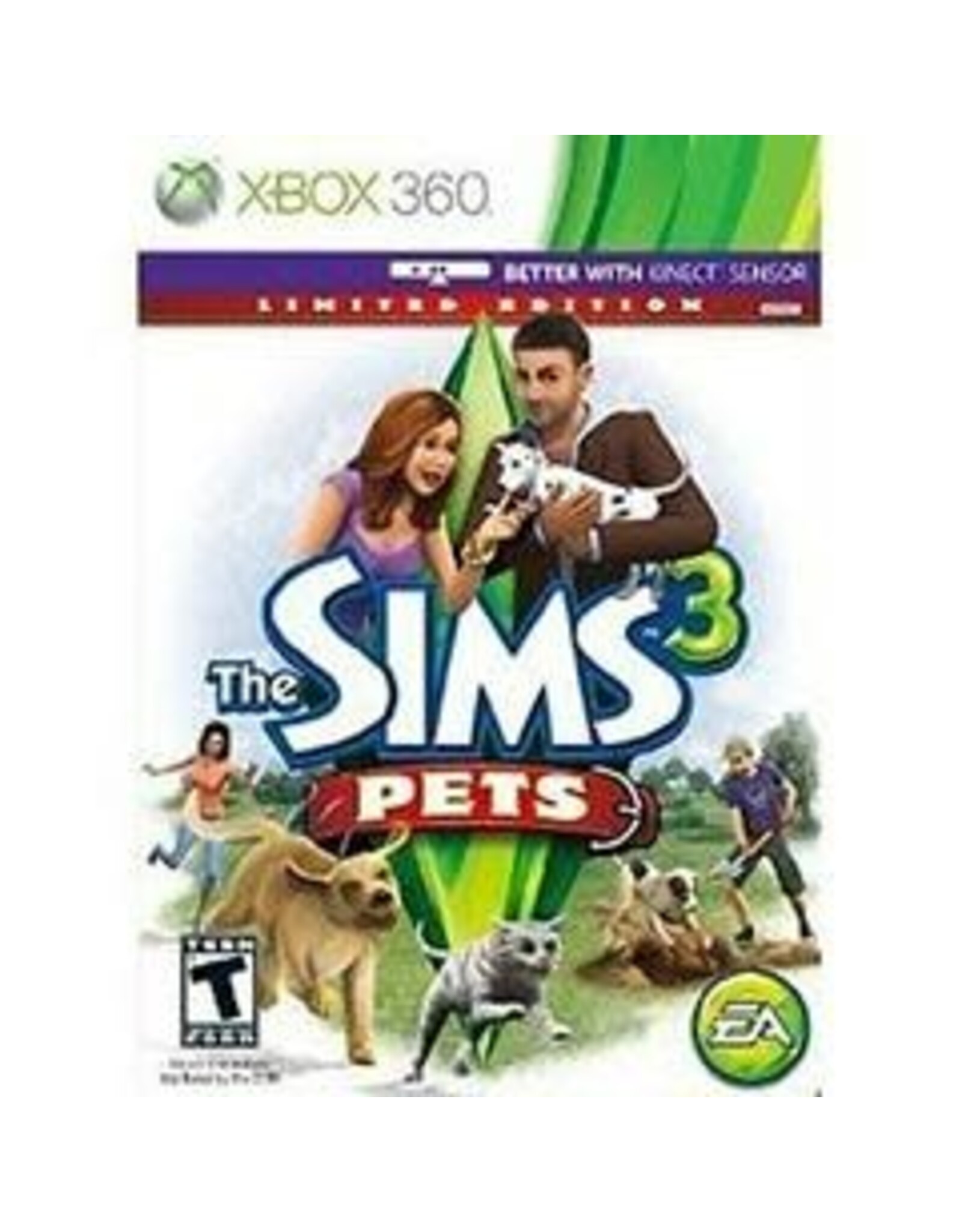 Xbox 360 Sims 3, The: Pets Limited Edition (CiB, No DLC)