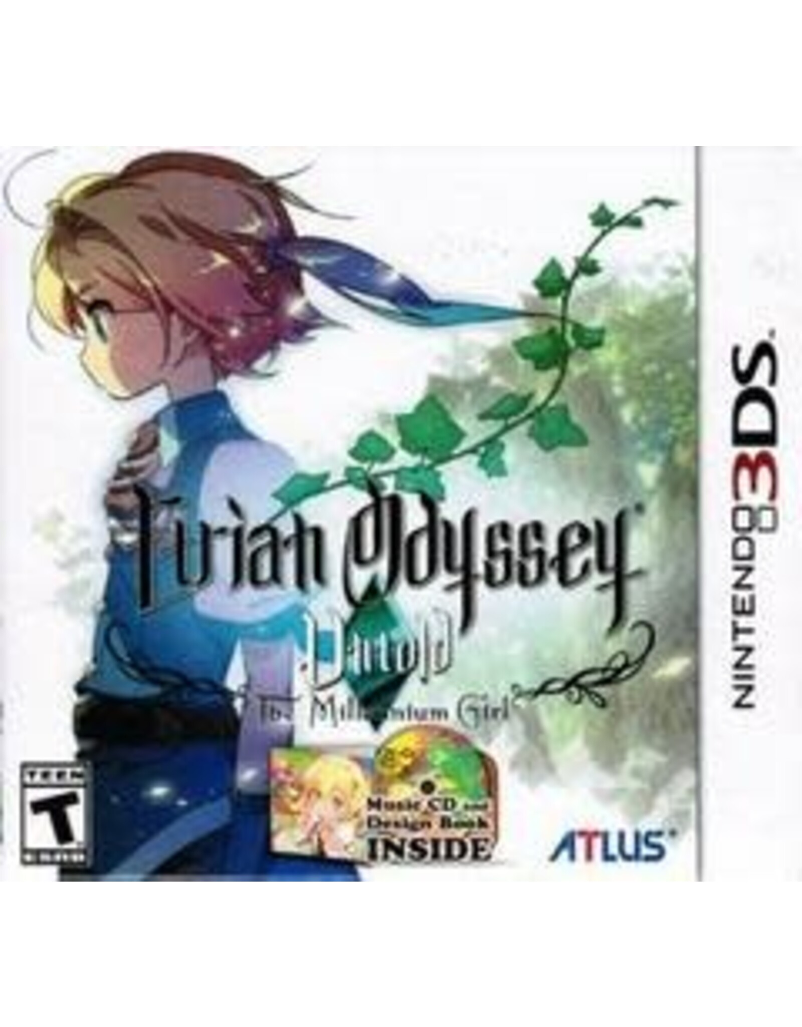 Nintendo 3DS Etrian Odyssey Untold: The Millennium Girl Soundtrack Bundle (Brand New)