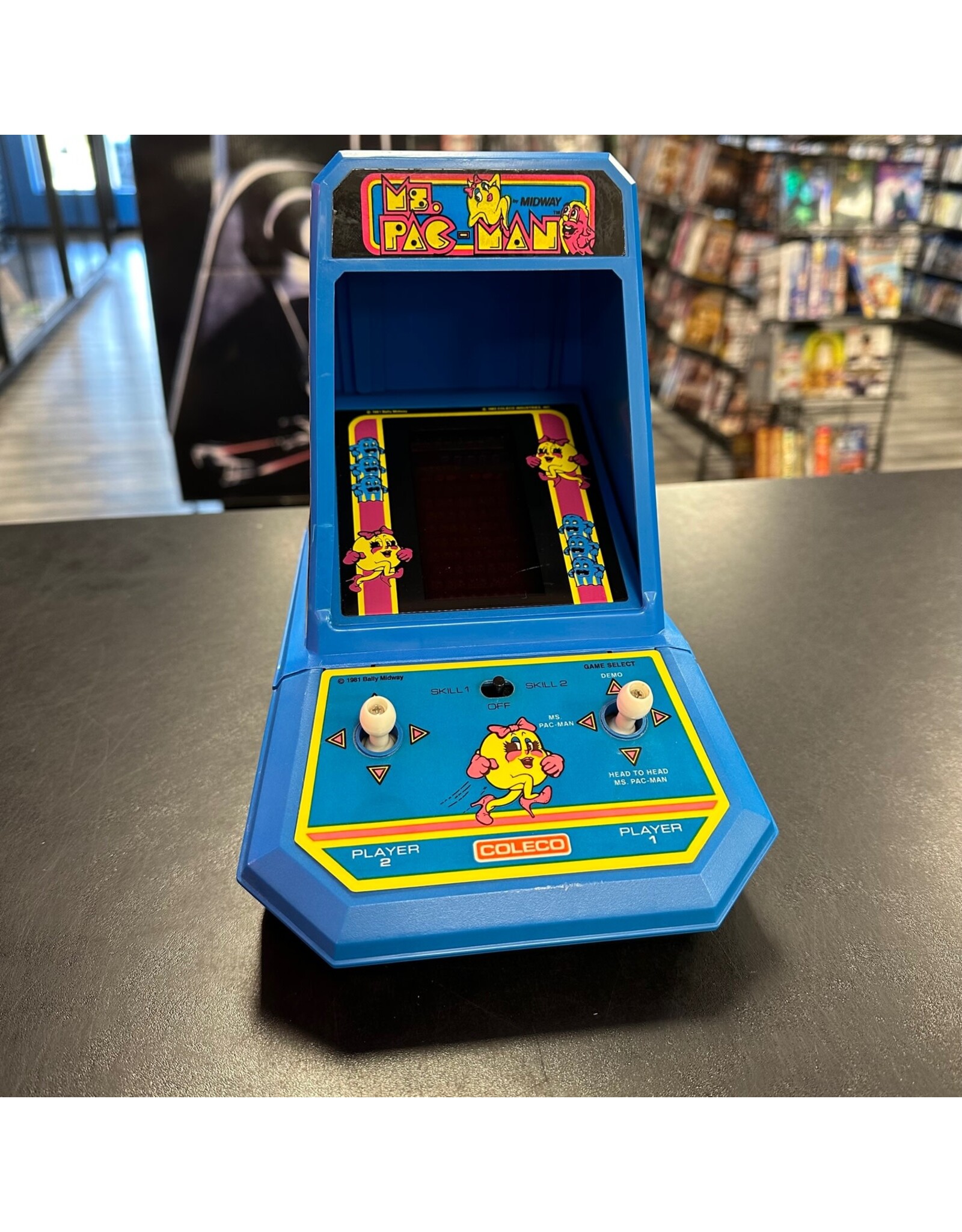 Coleco Ms. PacMan Coleco Tabletop Arcade (Used) Video Game Trader