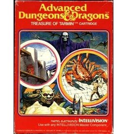 Intellivision Advanced Dungeons & Dragons: Treasure of Tarmin (CiB, Rough Box & Overlays)