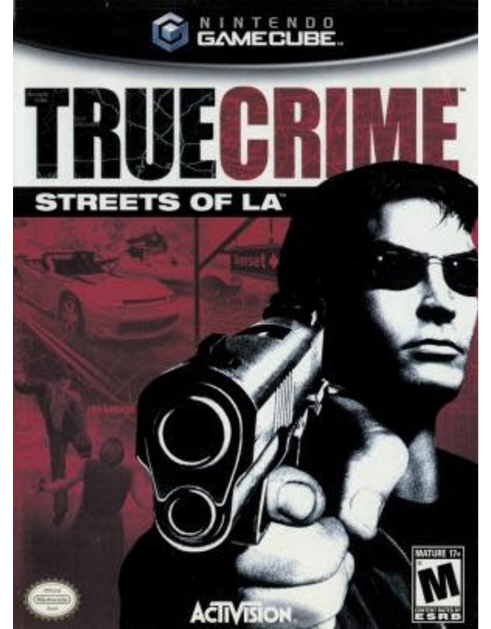 Gamecube True Crime Streets of LA (CiB, Water Damaged Sleeve)