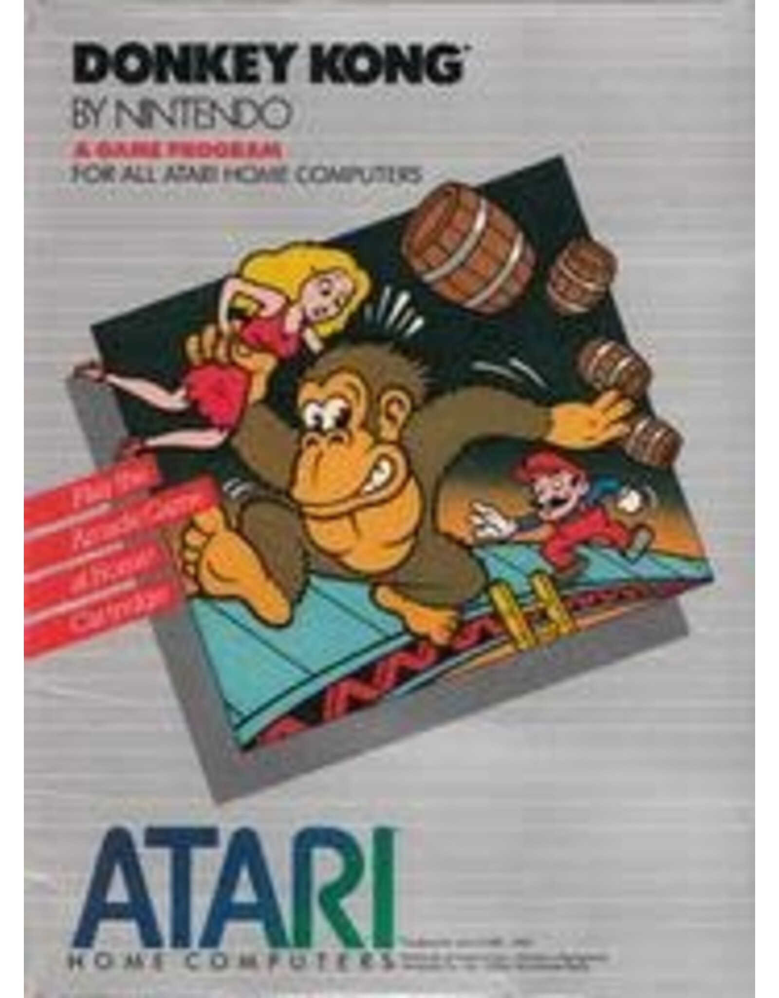 Atari 400 Donkey Kong (Cart Only, Damaged Shell)