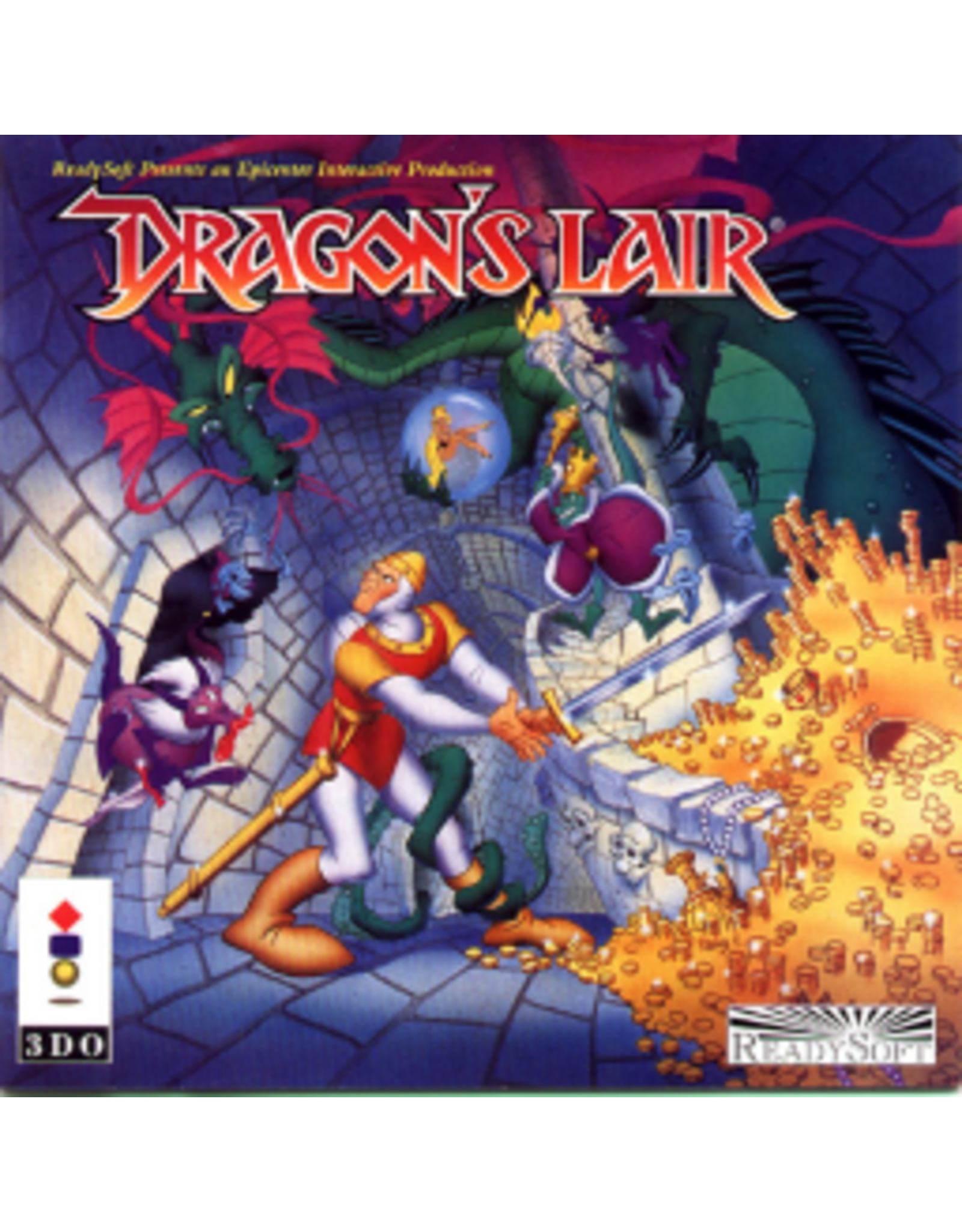 Panasonic 3DO Dragon's Lair (Standard Jewel Case Size, Game and Manual Only)